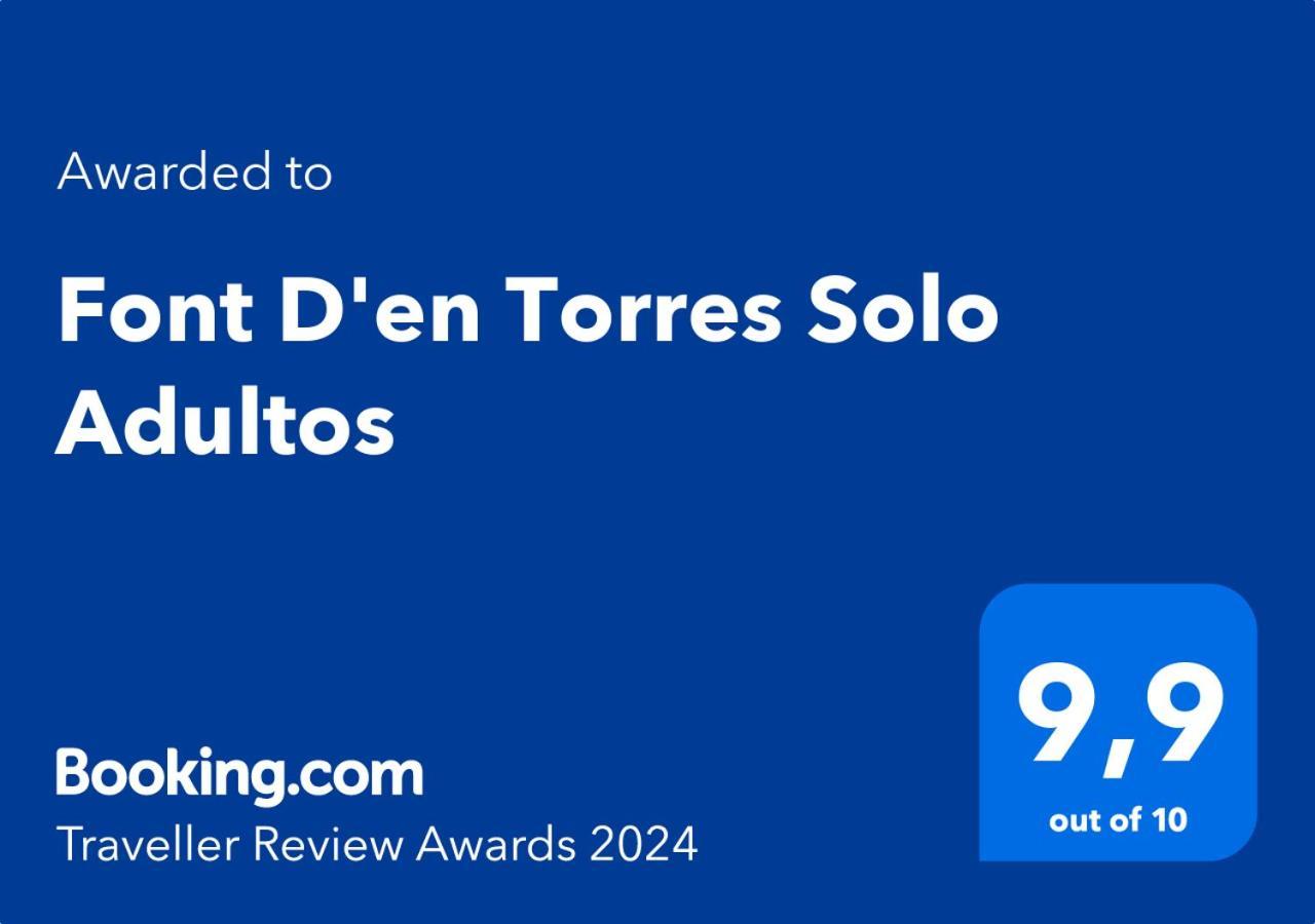 Font D'En Torres Solo Adultos Guest House โมเรยา ภายนอก รูปภาพ